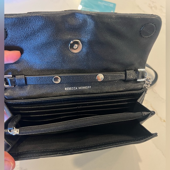 Rebecca Minkoff Leather Edie Wallet on Chain - Picture 6 of 6
